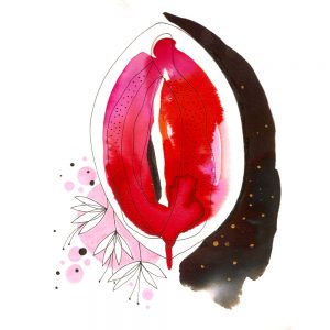 Ilustración de Laura Serradilla http://lauraserradilla.com/portfolio-item/vulvalove/